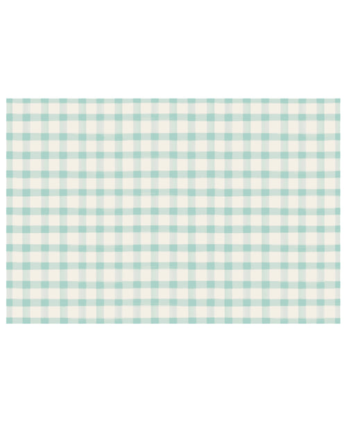 Seafoam Check Placemat