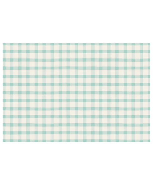 Seafoam Check Placemat