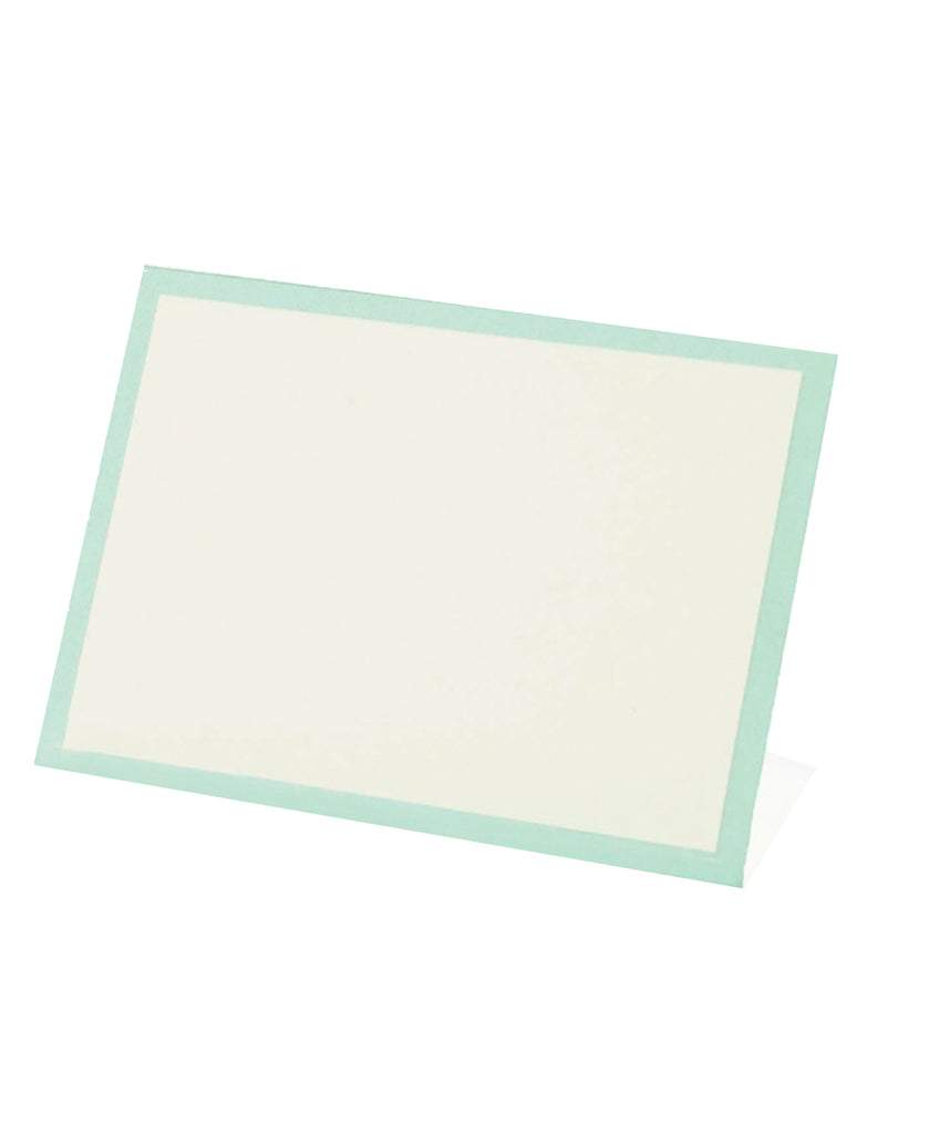 Frame Place Cards - Seafoam (Bottom Fold)