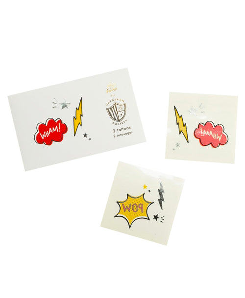 Superhero Temporary Tattoos