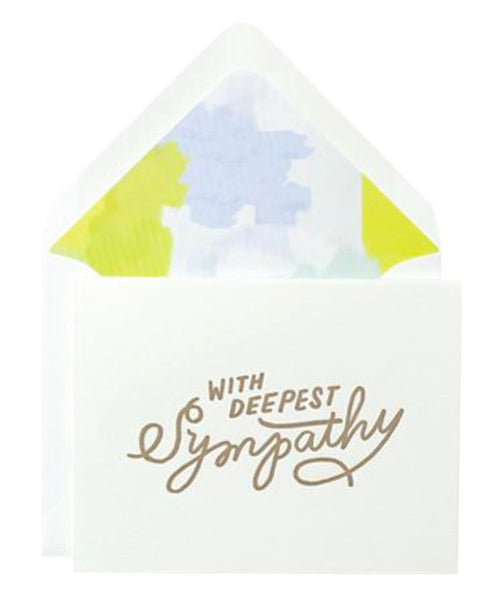 With Deepest Sympathy