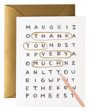 Word Search Thank You