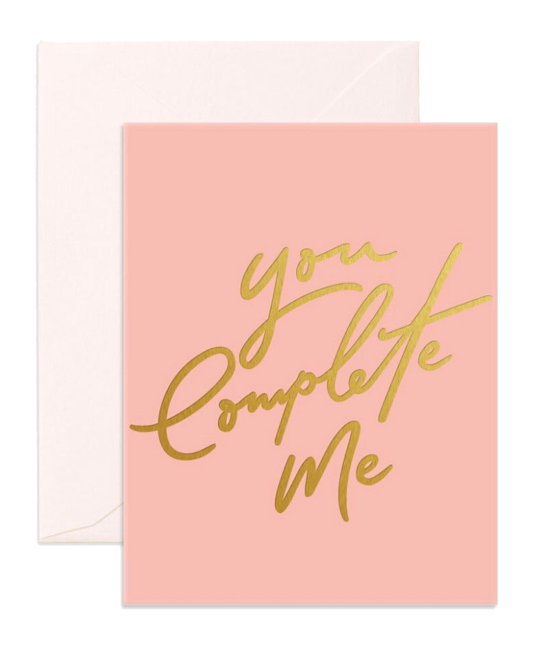 You Complete Me