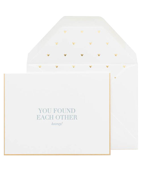 You Found Each Other