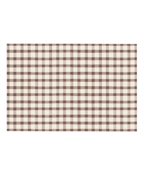 Brown Check Placemat