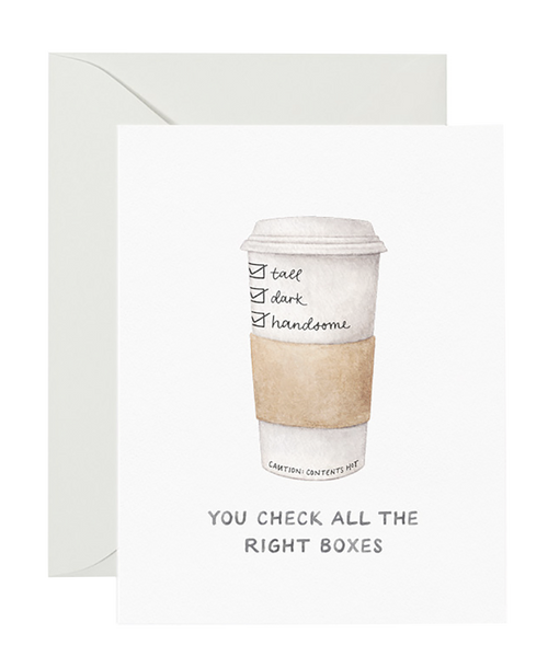 Tall Dark + Handsome Coffee
