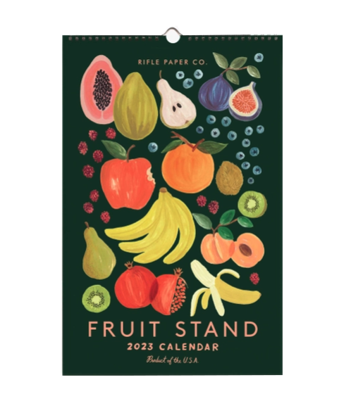 2023 Fruit Stand Wall Calendar