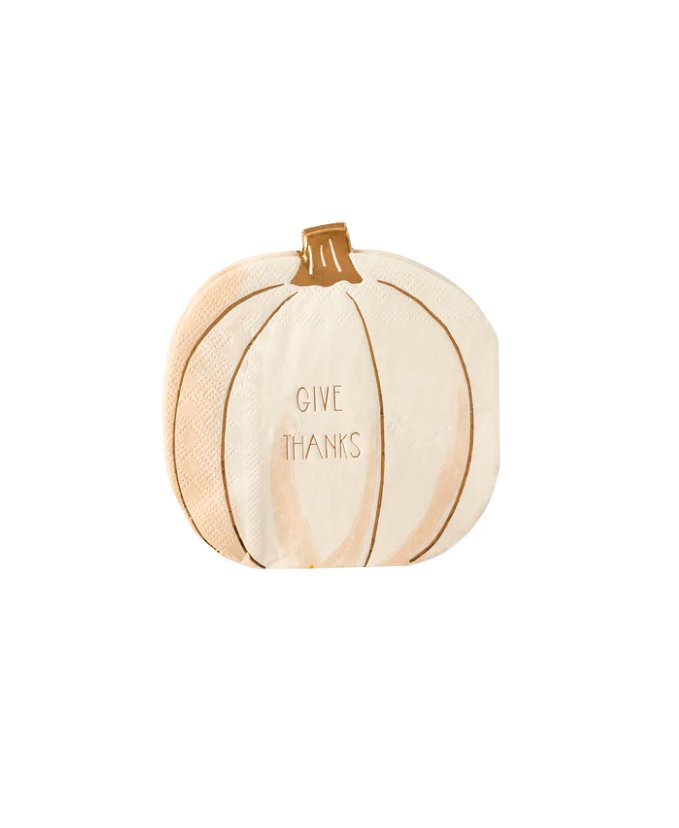 Creamy Pumpkin Napkins