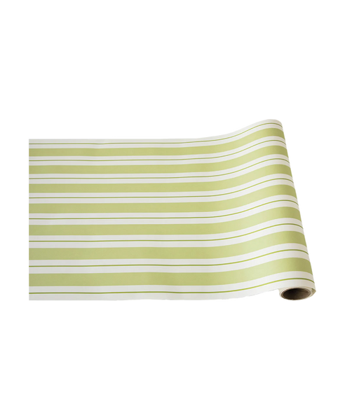 Green Awning Stripe Runner