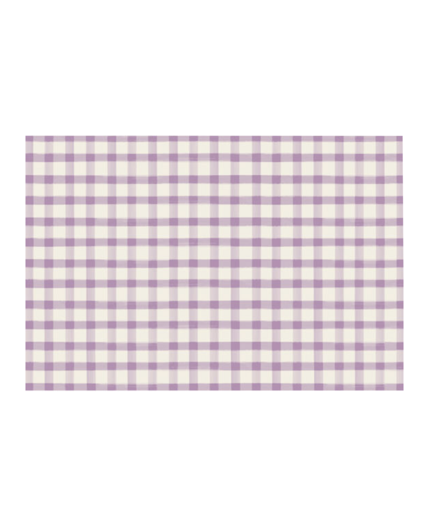 Lilac Check Placemat
