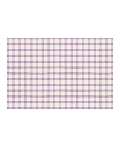 Lilac Check Placemat