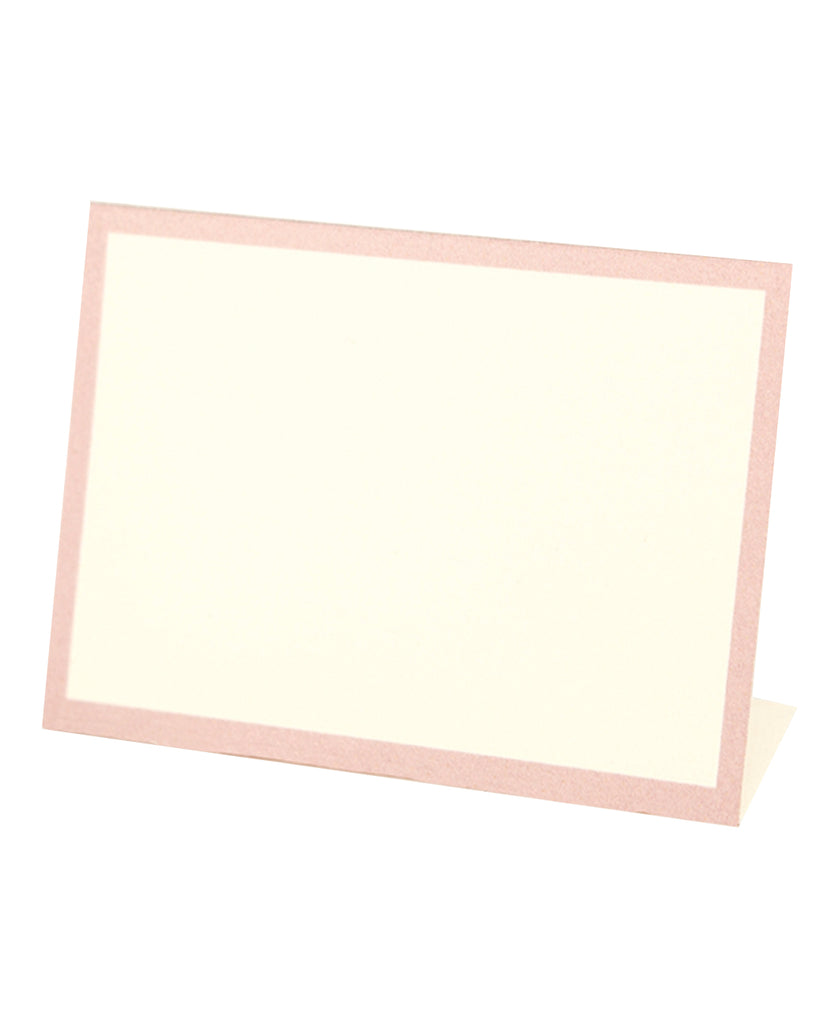 Frame Place Cards - Pink (Bottom Fold)