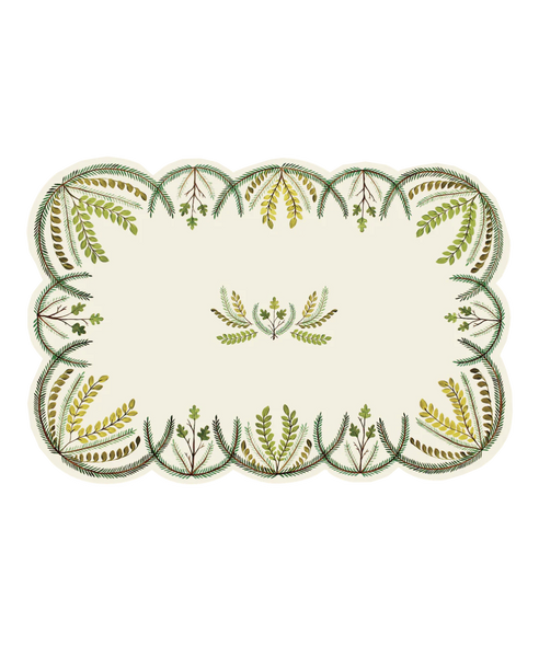 Scalloped Seedling Placemat