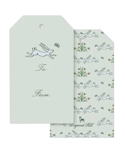 Bunny's Garden Cottontails Gift Tags