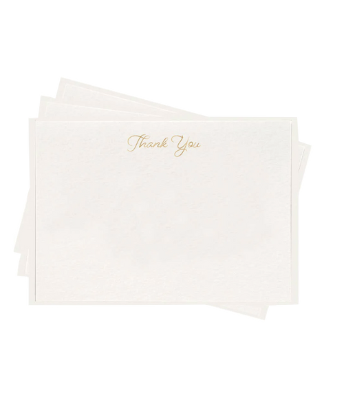 Thank You - Fancy Flat Notes