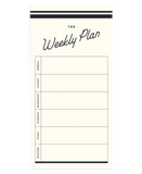 Retro Weekly Schedule Notepad