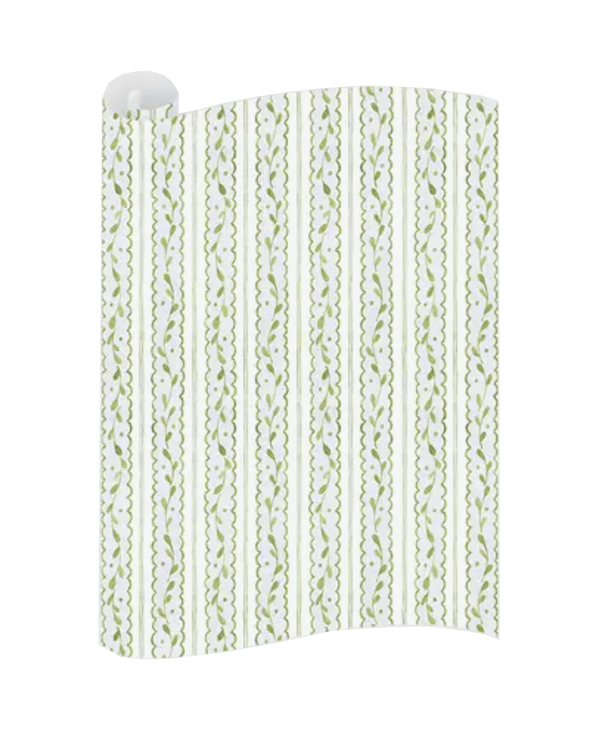 Sprig and Scallop Wrapping Paper Roll