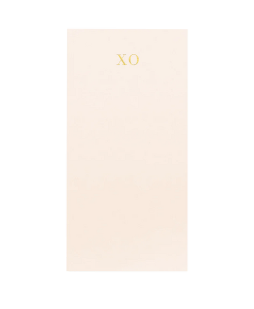 Pink XO Notepad