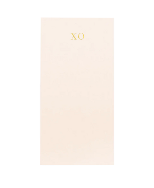 Pink XO Notepad