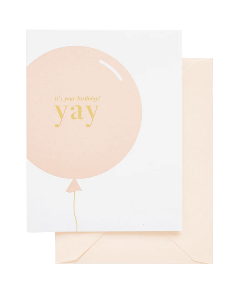 Yay Birthday Balloon