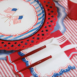 4th of July Patriotic Cocktail Napkin