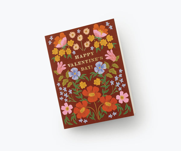 Strawberry Fields Valentine Card