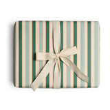 Green Stripe Wrapping Sheets