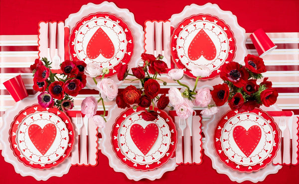 From the Heart Scallop Cocktail Napkin