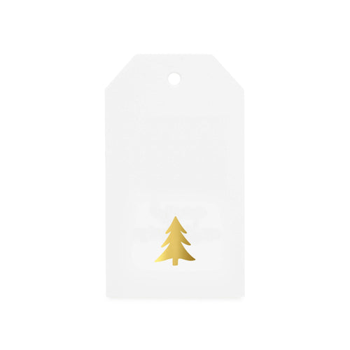 Gold Tree Gift Tags