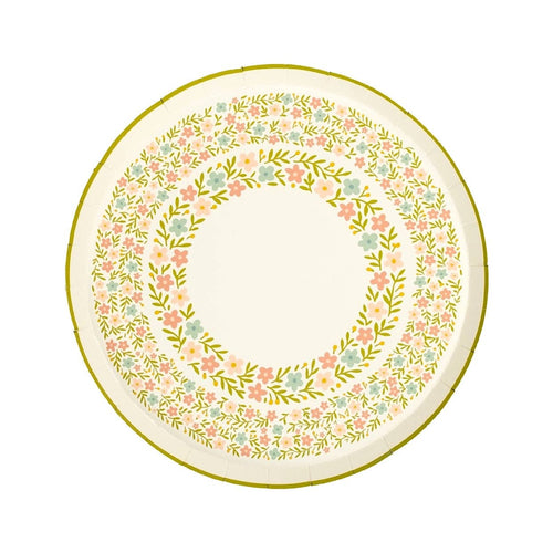 Floral Meadow Dessert Plates