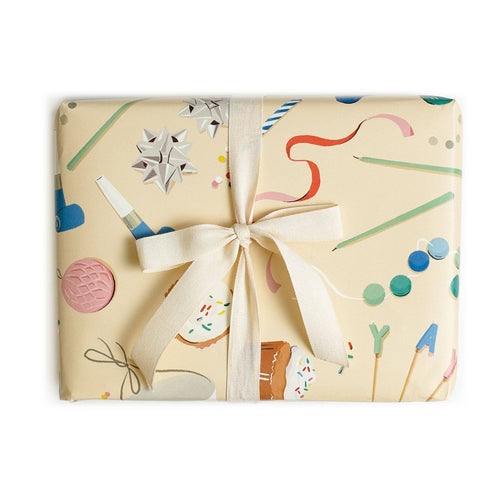 Birthday Trimmings Gift Wrap