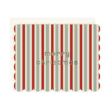 Scalloped Merry Christmas Card