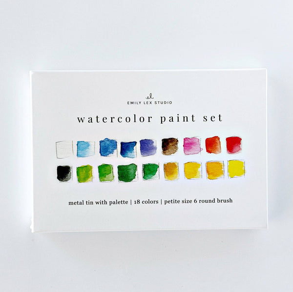 Watercolor Paint Set