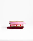 Hearts Woven Ribbon
