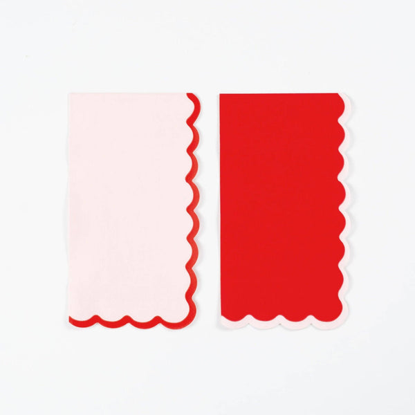 From the Heart Scallop Guest Towels