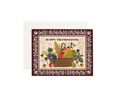 Harvest Thanksgiving Card