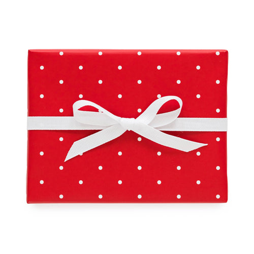 Red Swiss Dot Wrapping Paper