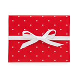 Red Swiss Dot Wrapping Paper