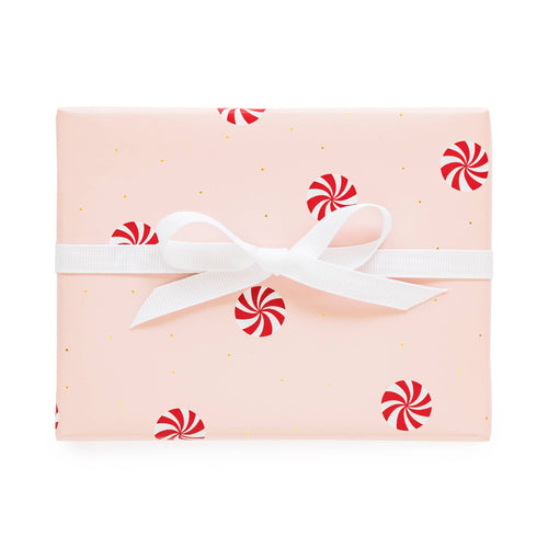 Peppermint Christmas Wrapping Sheets