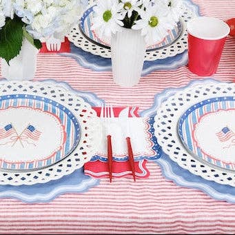 4th of July Patriotic Cocktail Napkin