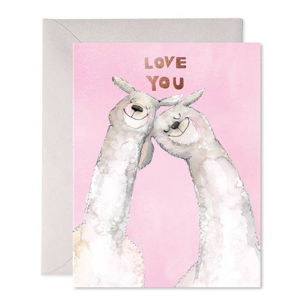 Llama Love Greeting Card