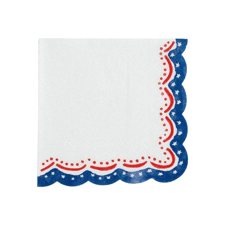 4th of July Flag Dessert Plates