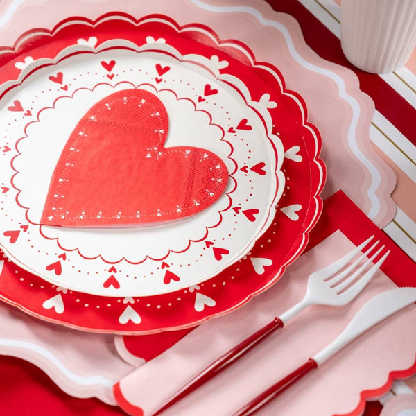 From the Heart Scallop Guest Towels