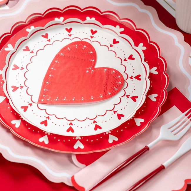 From the Heart Dessert Plates