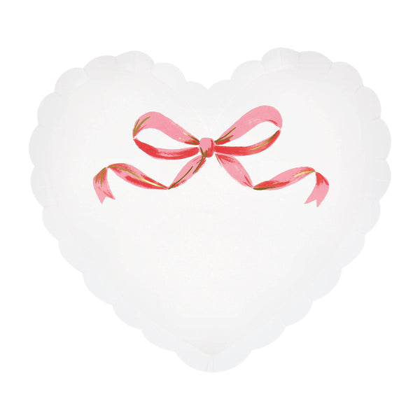 Coquette Heart Plates