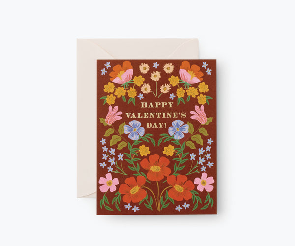 Strawberry Fields Valentine Card