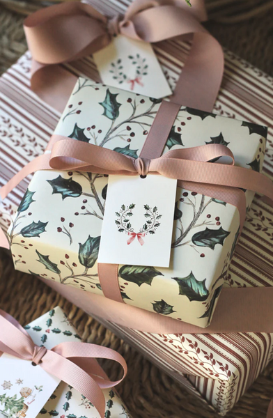 Holly Wrapping Sheets