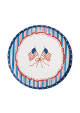 4th of July Flag Dessert Plates