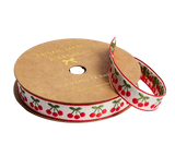 Cherry Woven Ribbon