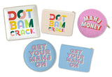Dot Bam Crack Cocktail Napkin